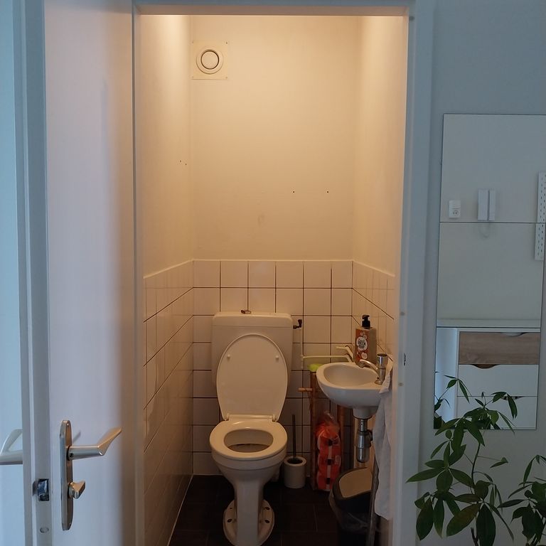 Voor: de oude toiletruimte